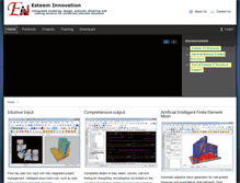 Tablet Screenshot of esteemsoft.com